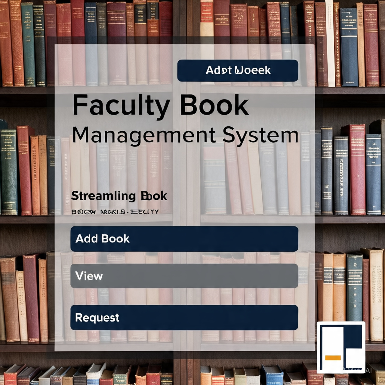 Faculty Book Management